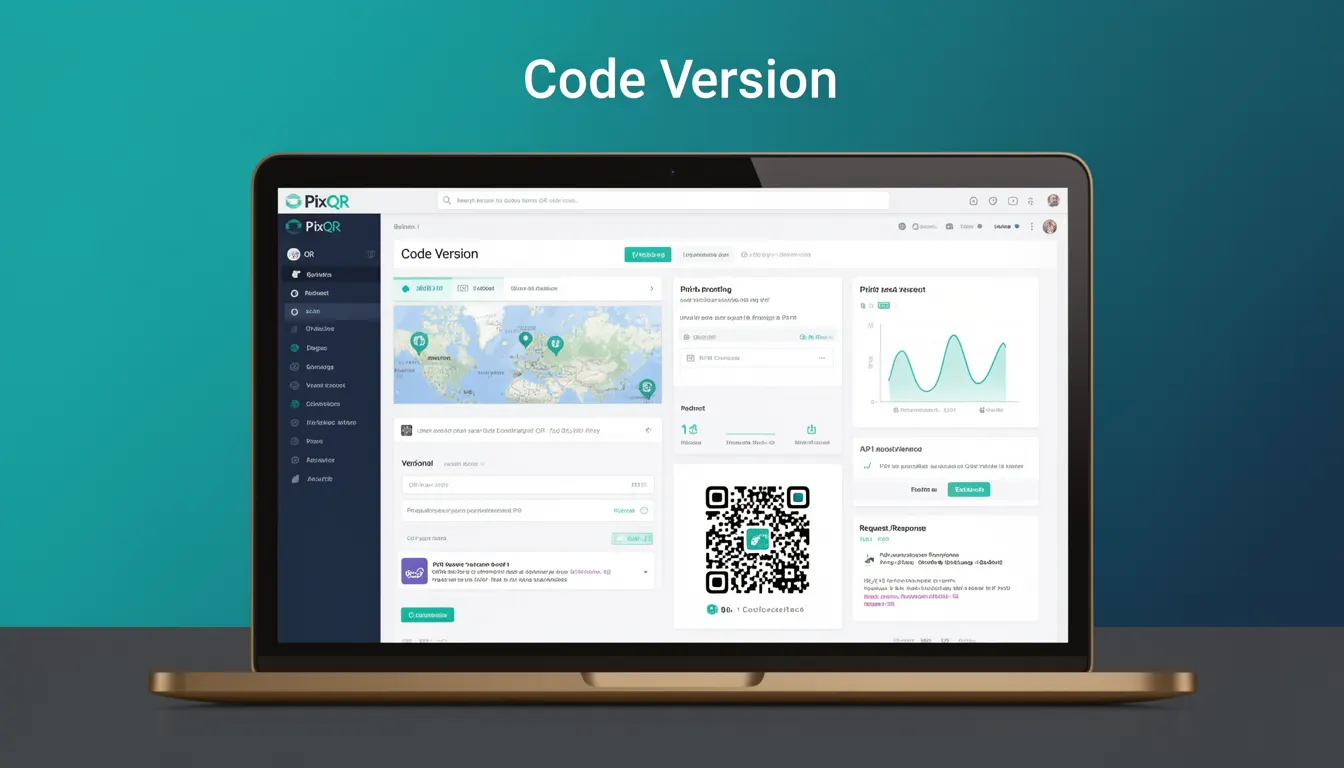 Code Version - PixQR Developer Glossary Code Version developer glossary illustration