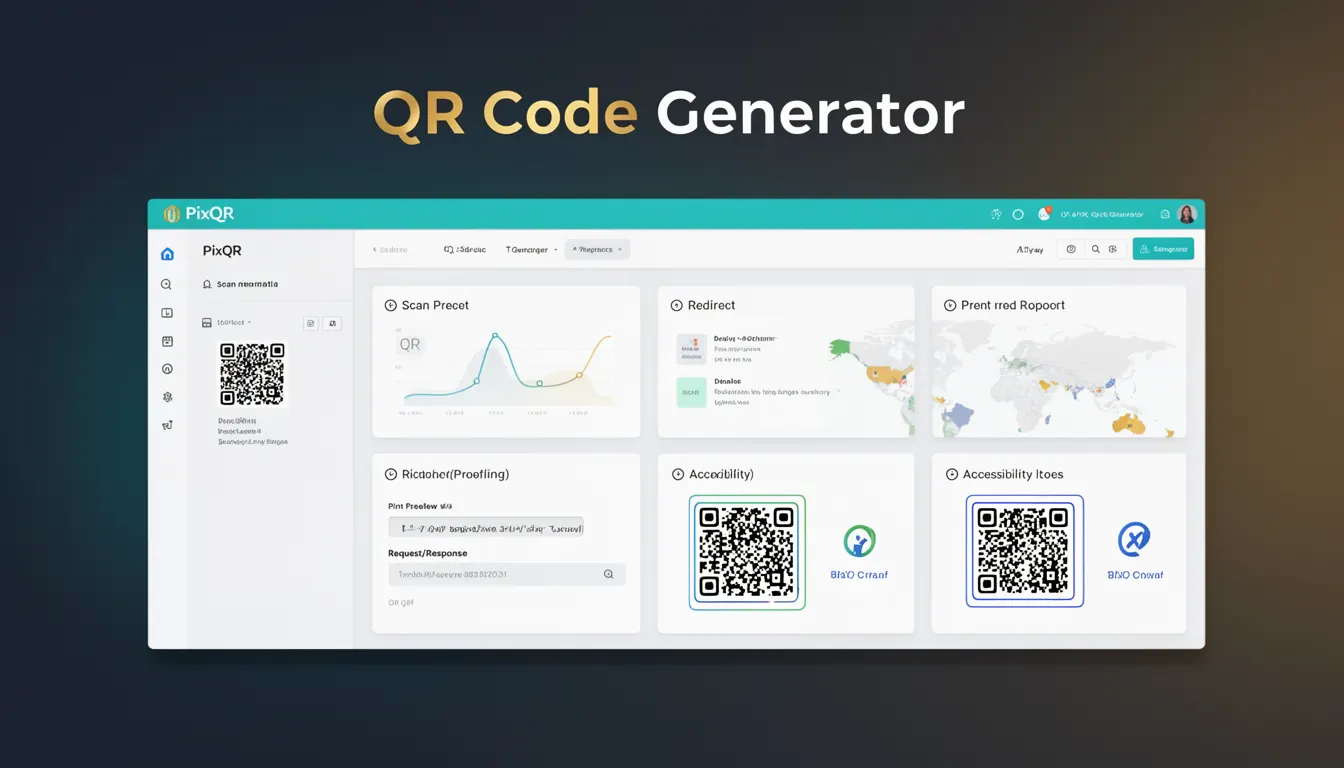 QR Code Generator developer glossary illustration