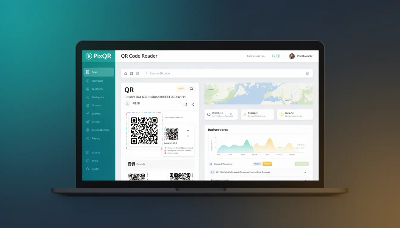 QR Code Reader - PixQR Developer Glossary QR Code Reader developer glossary illustration