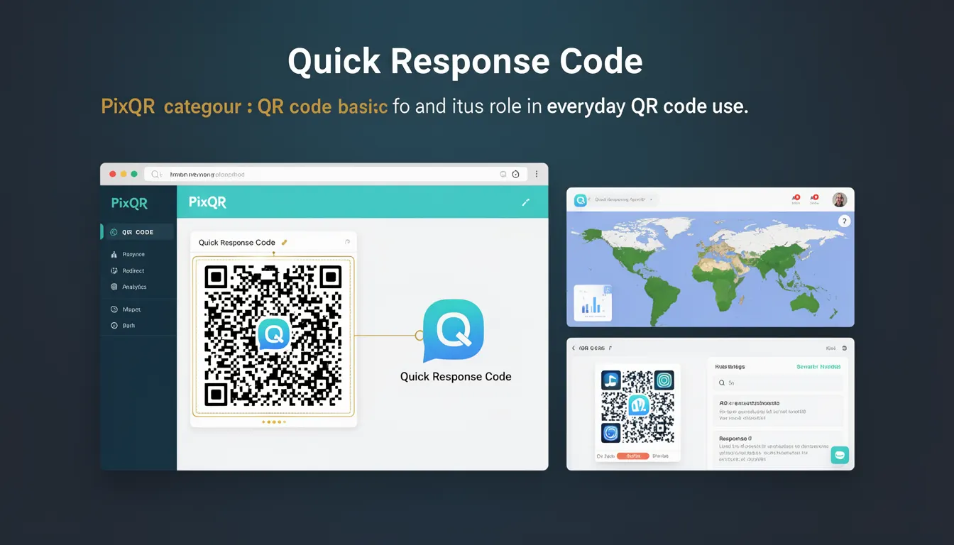 Quick Response Code - PixQR Developer Glossary Quick Response Code developer glossary illustration
