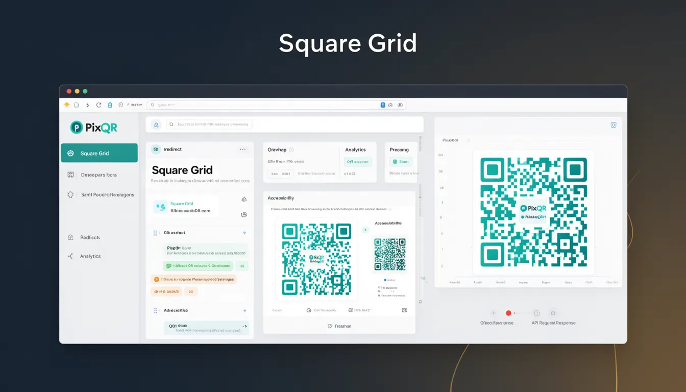 Square Grid developer glossary illustration