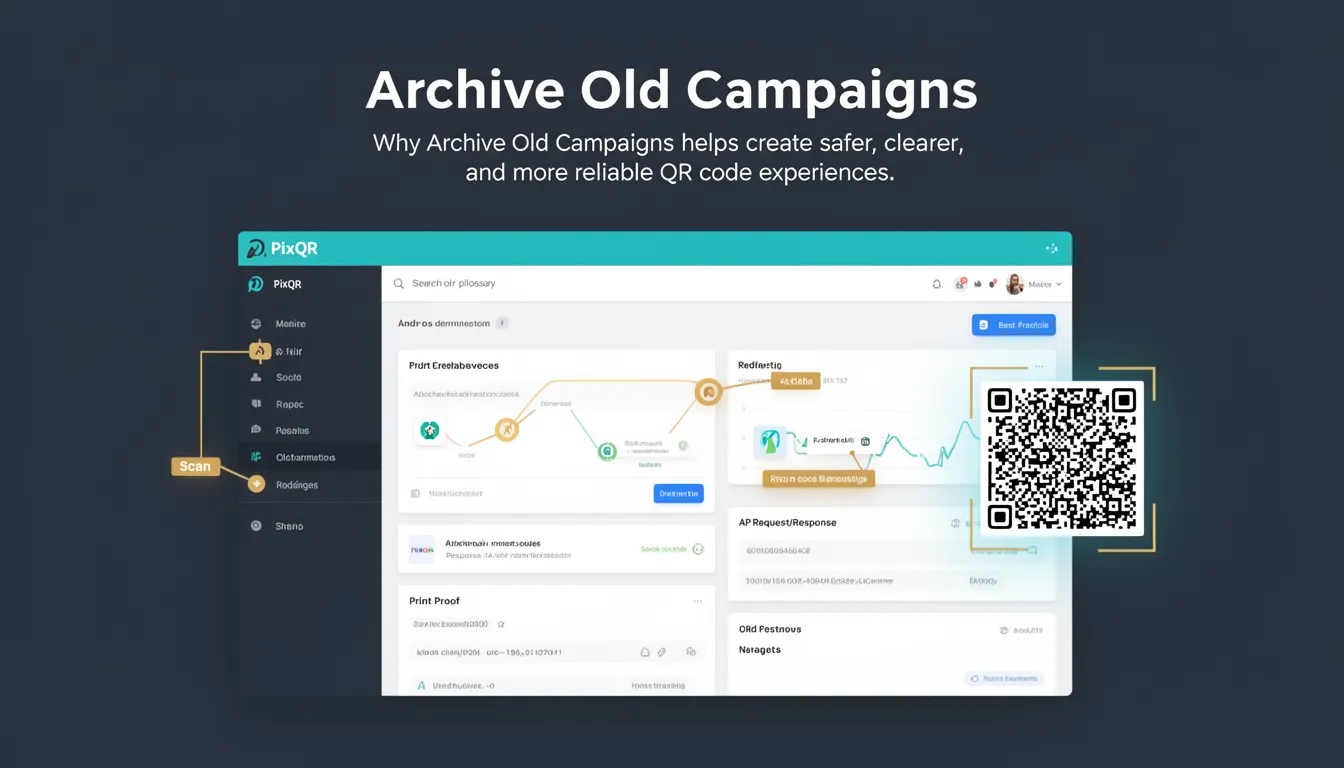 Archive Old Campaigns developer glossary illustration