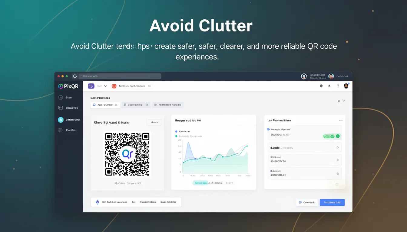 Avoid Clutter developer glossary illustration