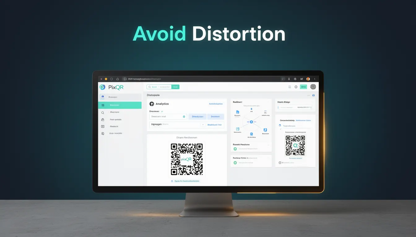 Avoid Distortion developer glossary illustration