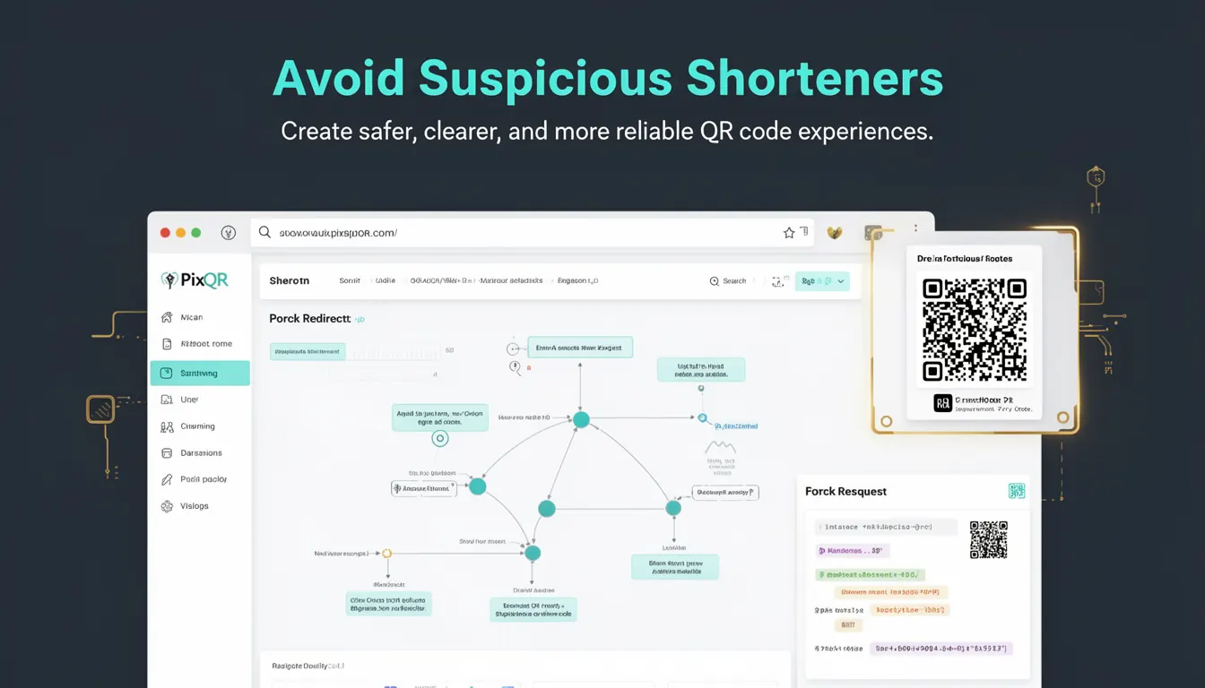 Avoid Suspicious Shorteners developer glossary illustration