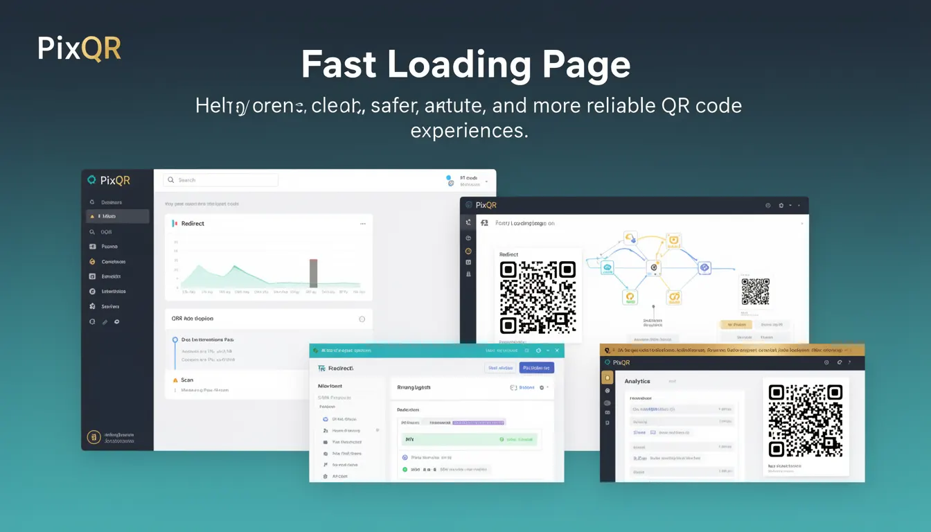 Fast Loading Page - PixQR Developer Glossary Fast Loading Page developer glossary illustration