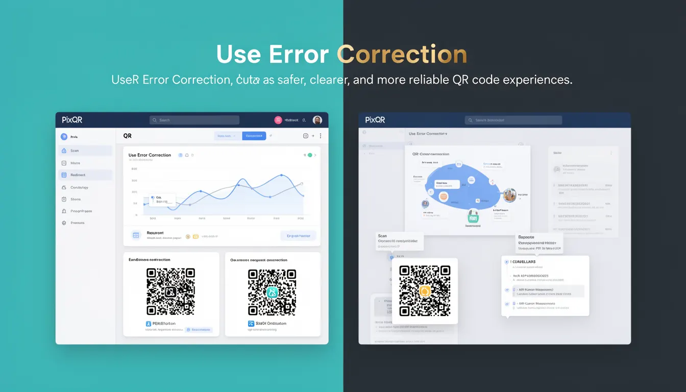 Use Error Correction developer glossary illustration