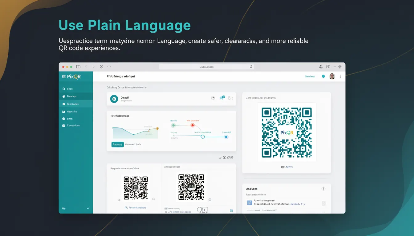 Use Plain Language developer glossary illustration