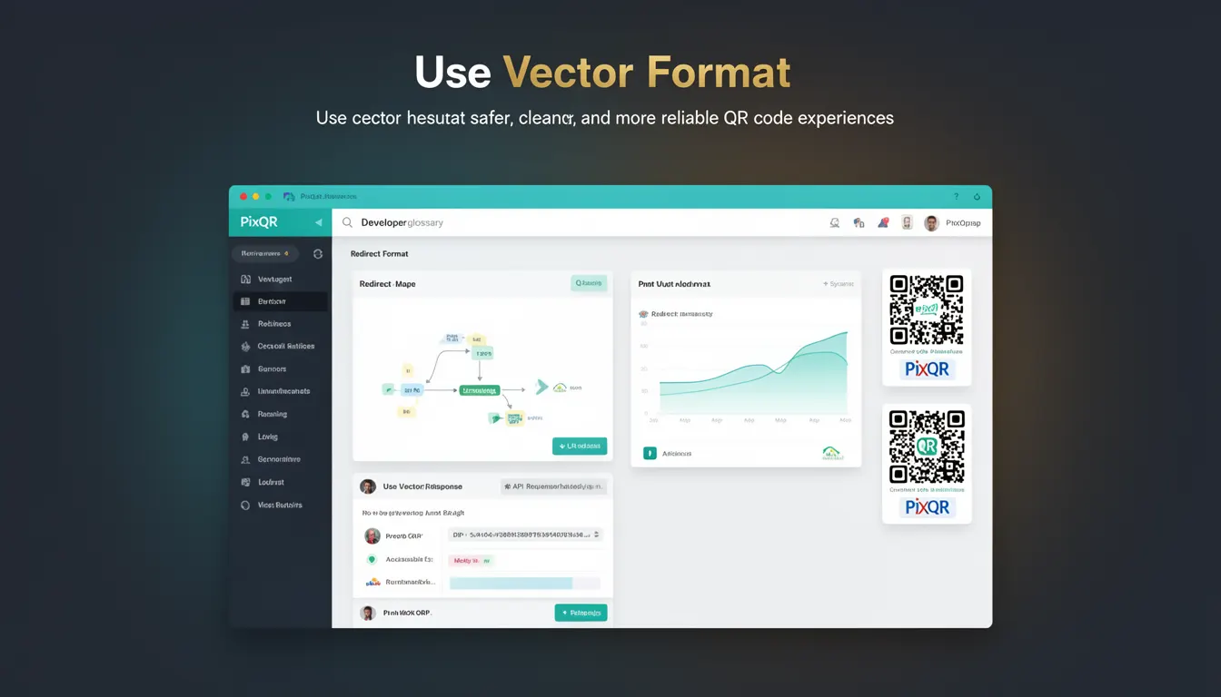 Use Vector Format developer glossary illustration