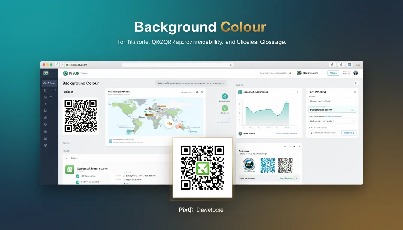 Background Colour developer glossary illustration