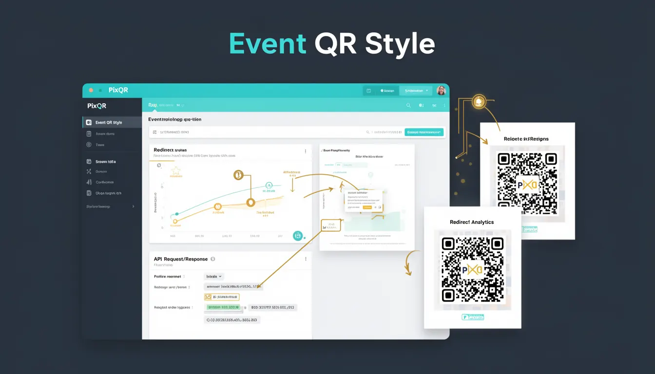 Event QR Style developer glossary illustration
