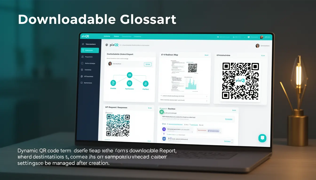Downloadable Report developer glossary illustration