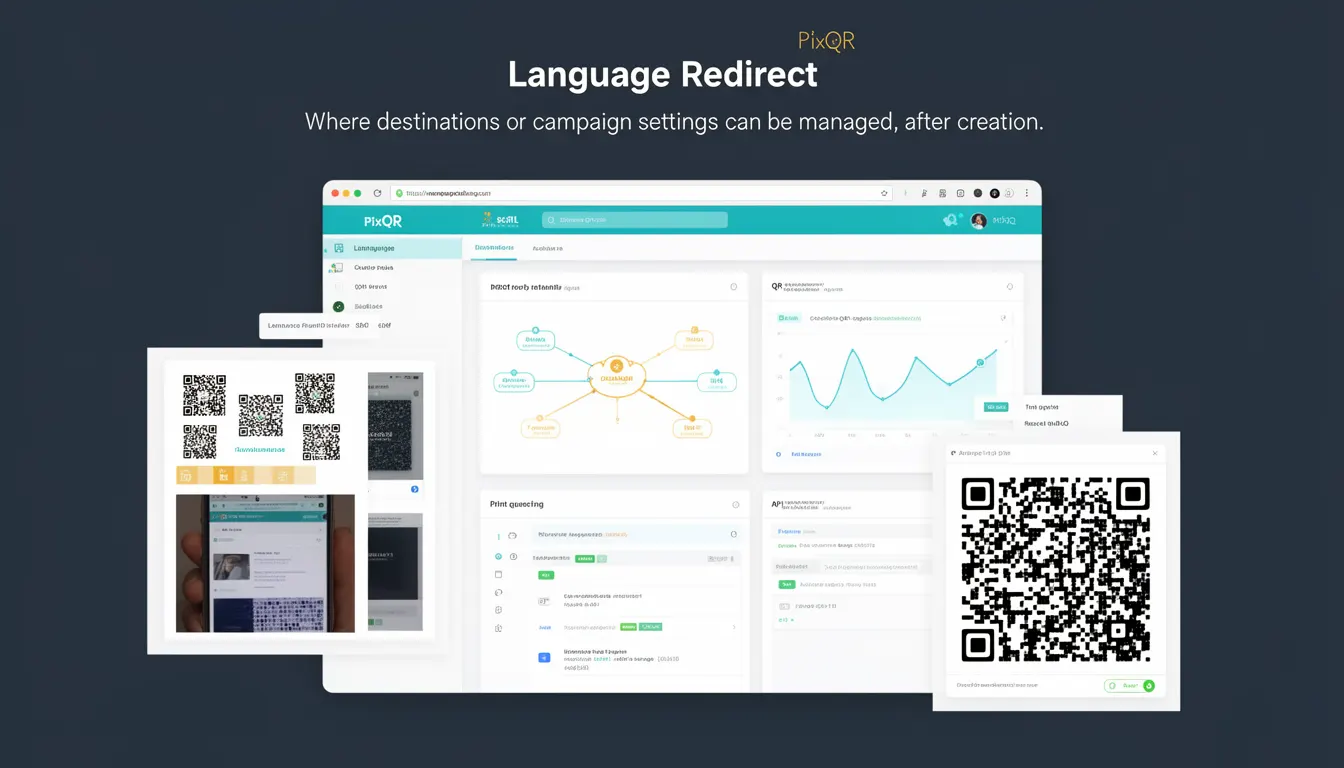 Language Redirect developer glossary illustration
