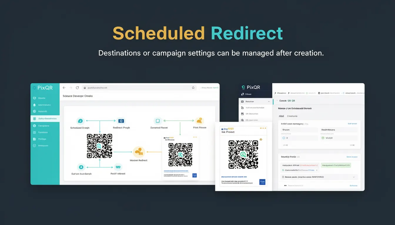 Scheduled Redirect developer glossary illustration