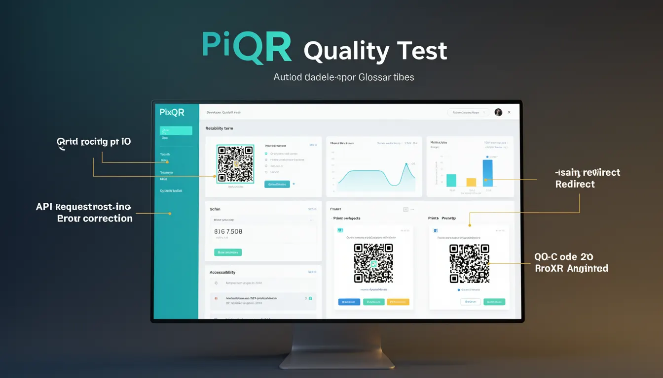 Print Quality Test developer glossary illustration