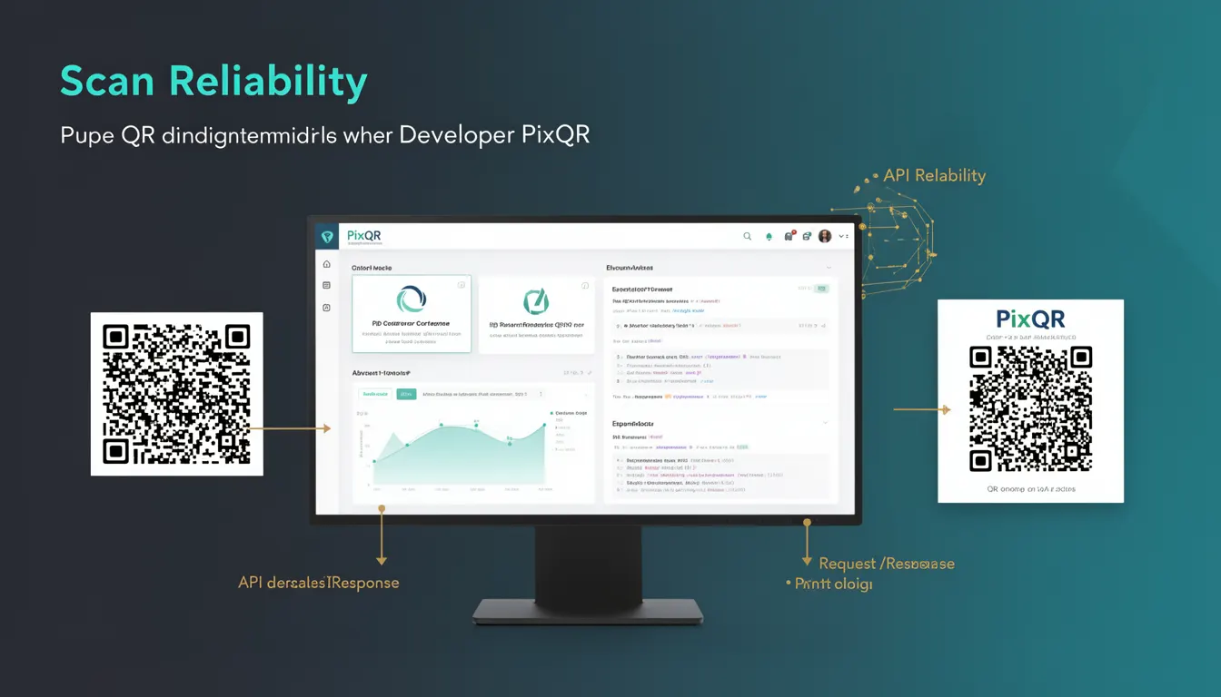 Scan Reliability - PixQR Developer Glossary Scan Reliability developer glossary illustration