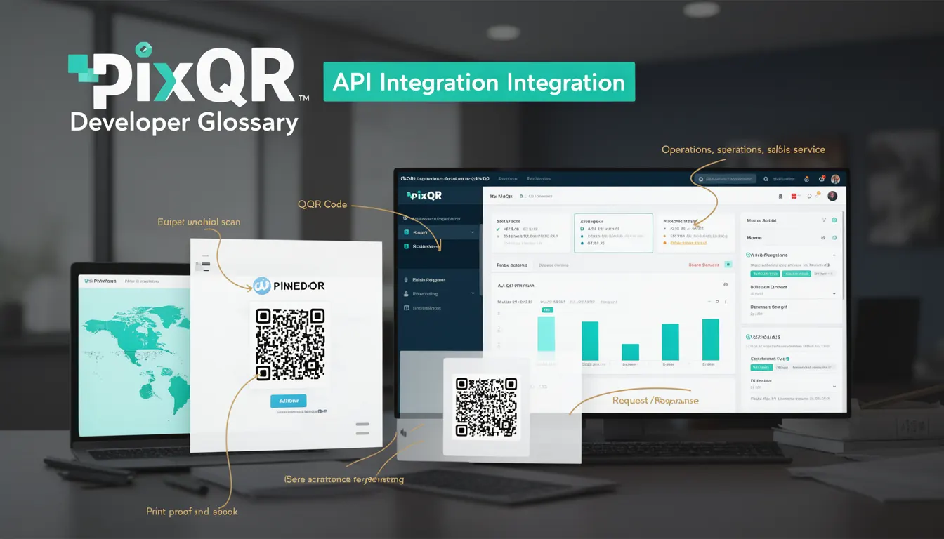 API Integration - PixQR Developer Glossary API Integration developer glossary illustration