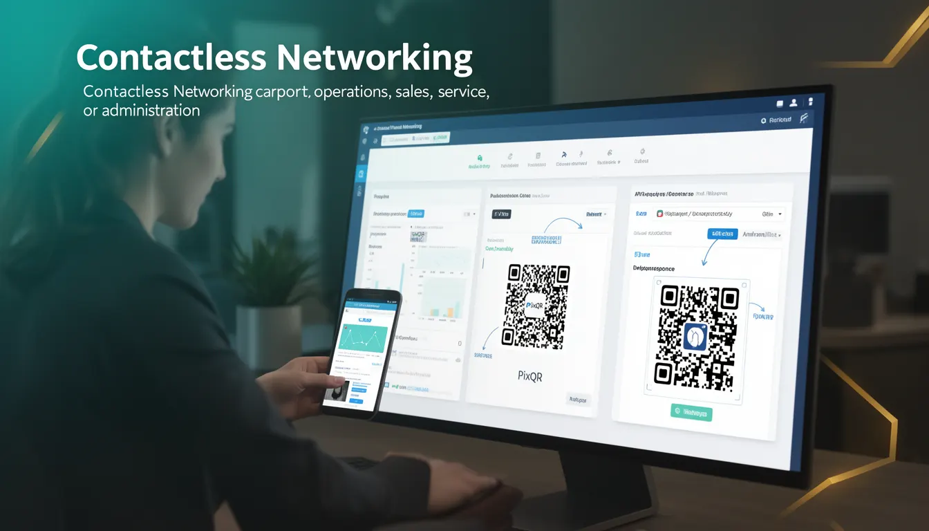 Contactless Networking developer glossary illustration