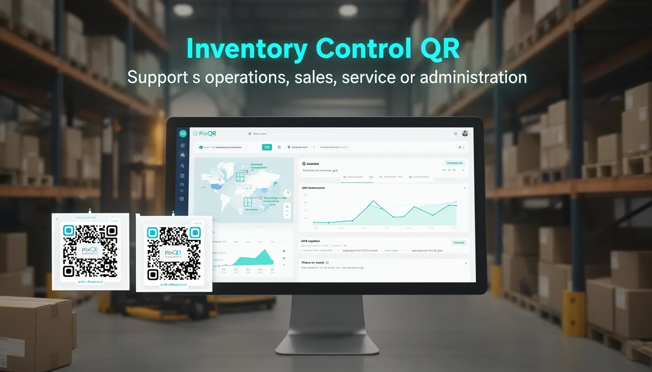 Inventory Control QR developer glossary illustration