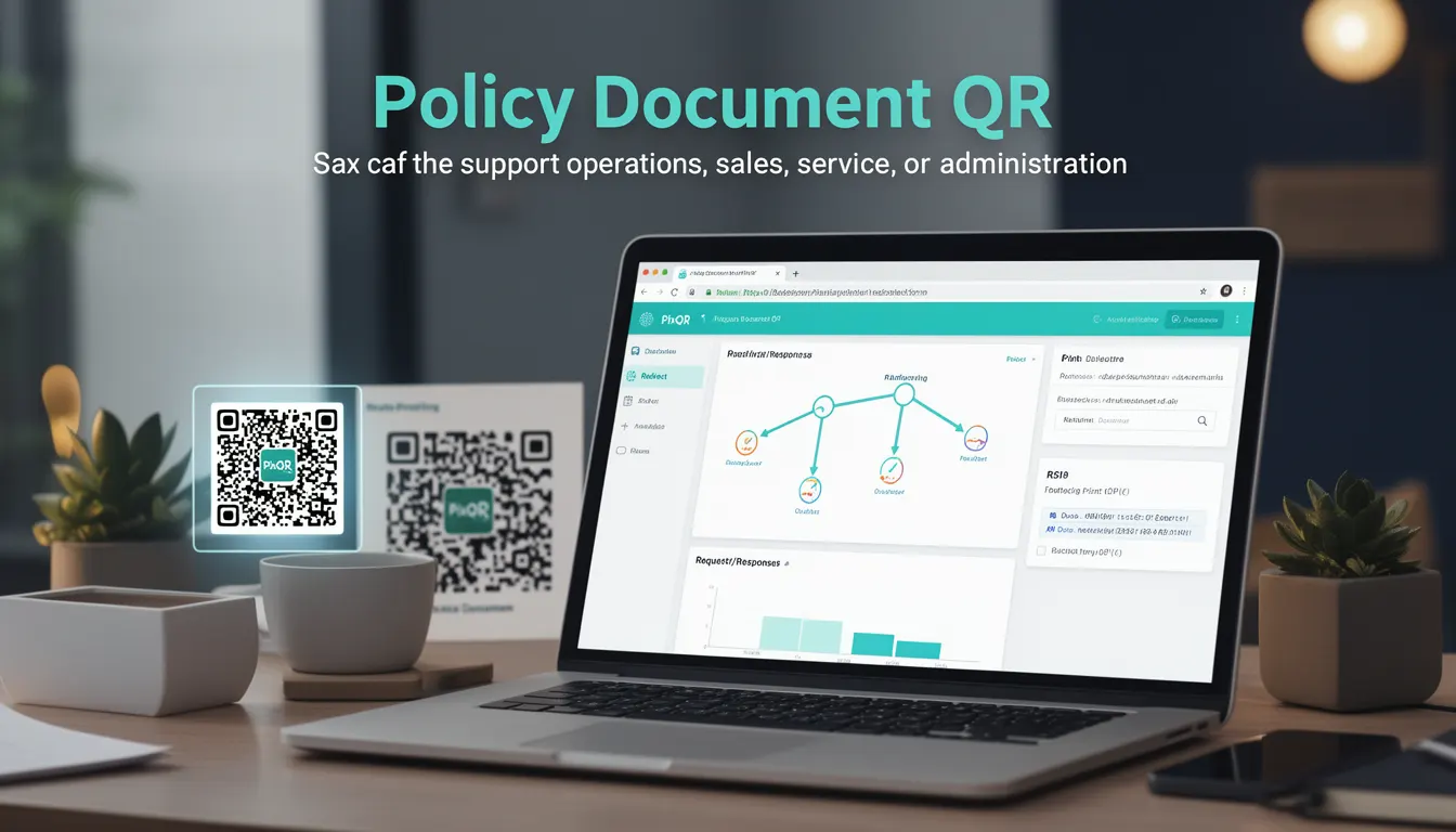 Policy Document QR developer glossary illustration