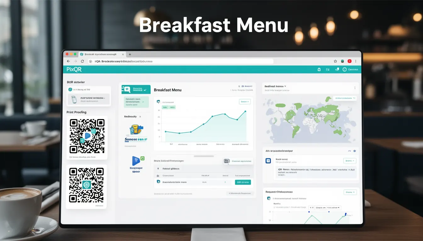 Breakfast Menu developer glossary illustration