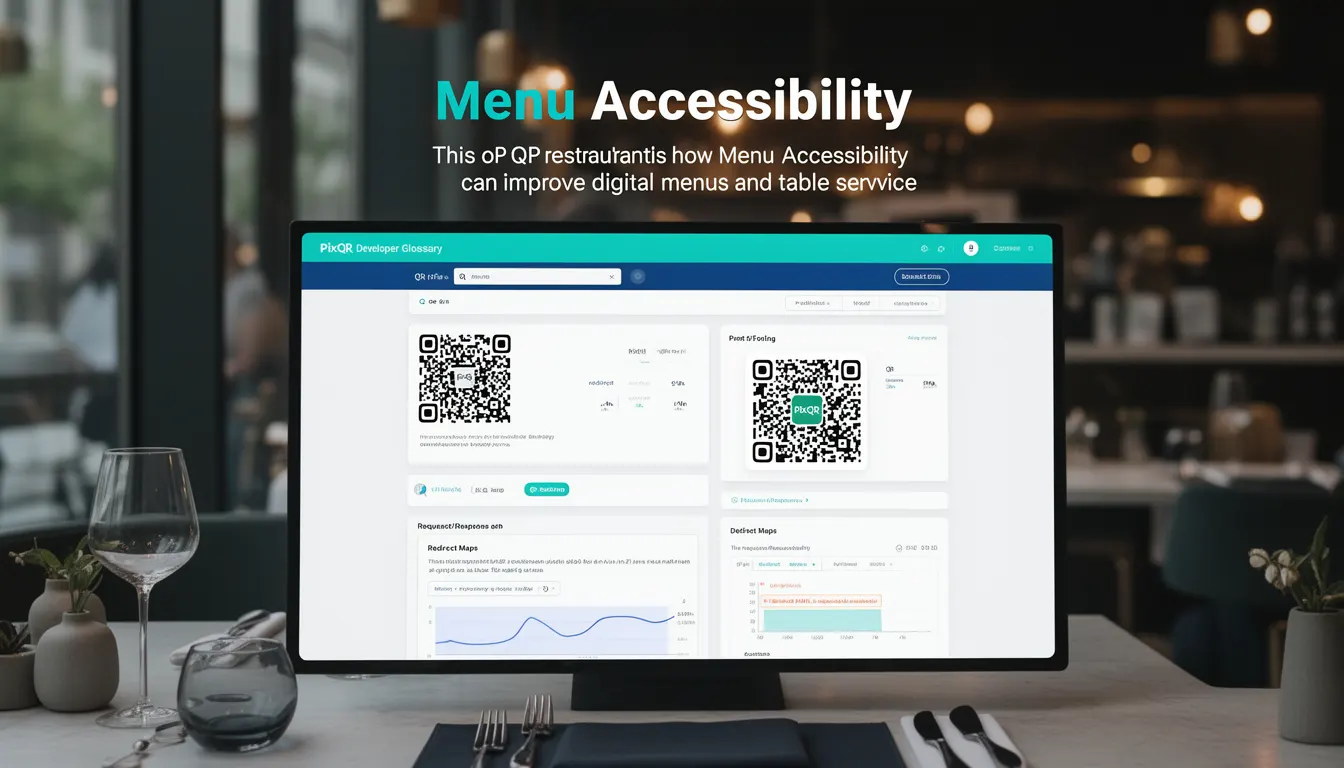 Menu Accessibility developer glossary illustration