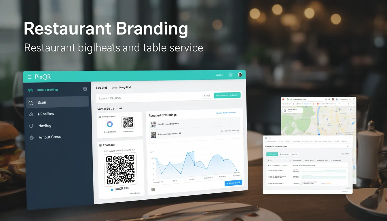Restaurant Branding developer glossary illustration