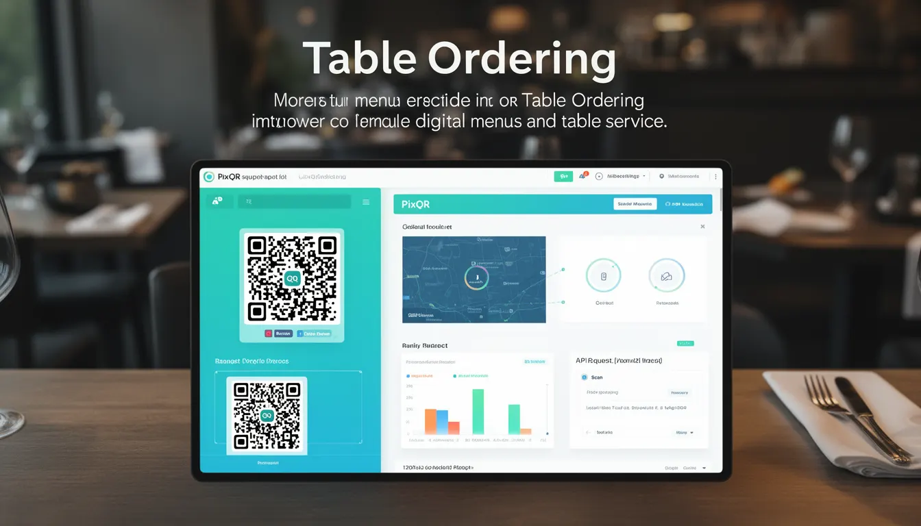 Table Ordering developer glossary illustration