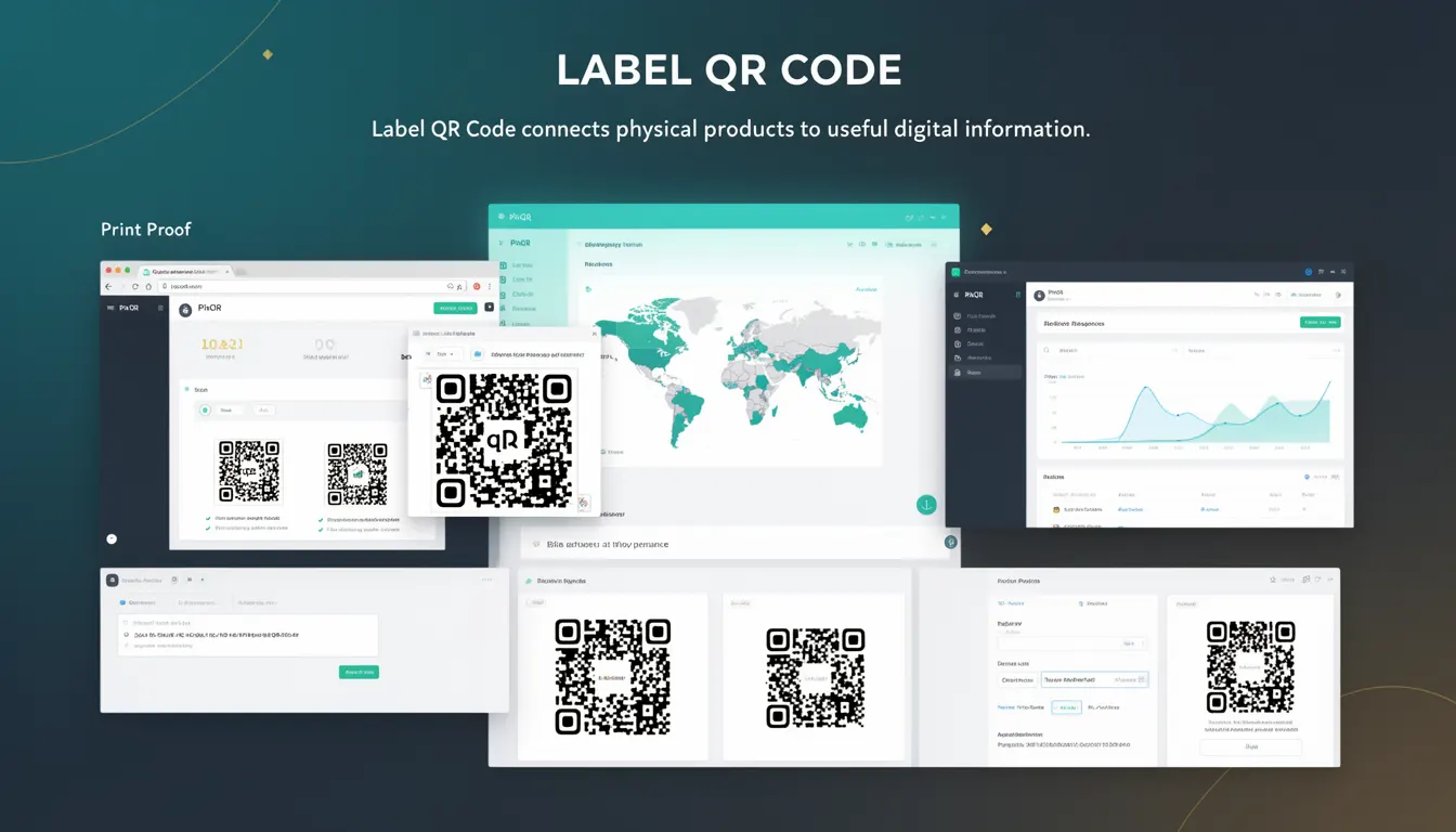 Label QR Code - PixQR Developer Glossary Label QR Code developer glossary illustration