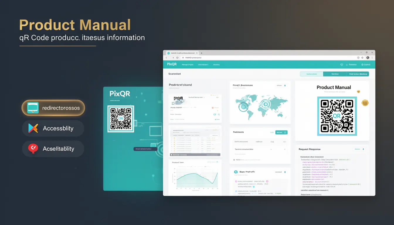 Product Manual - PixQR Developer Glossary Product Manual developer glossary illustration