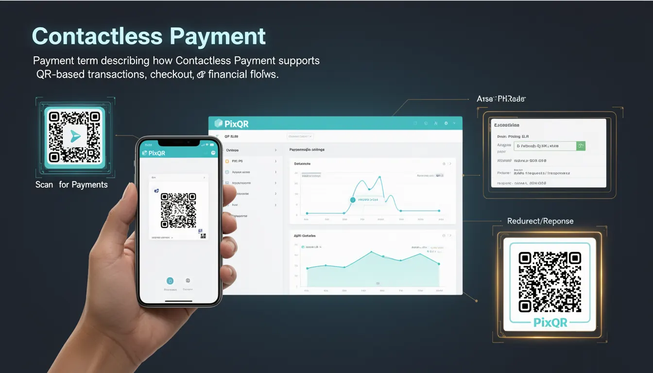 Contactless Payment developer glossary illustration
