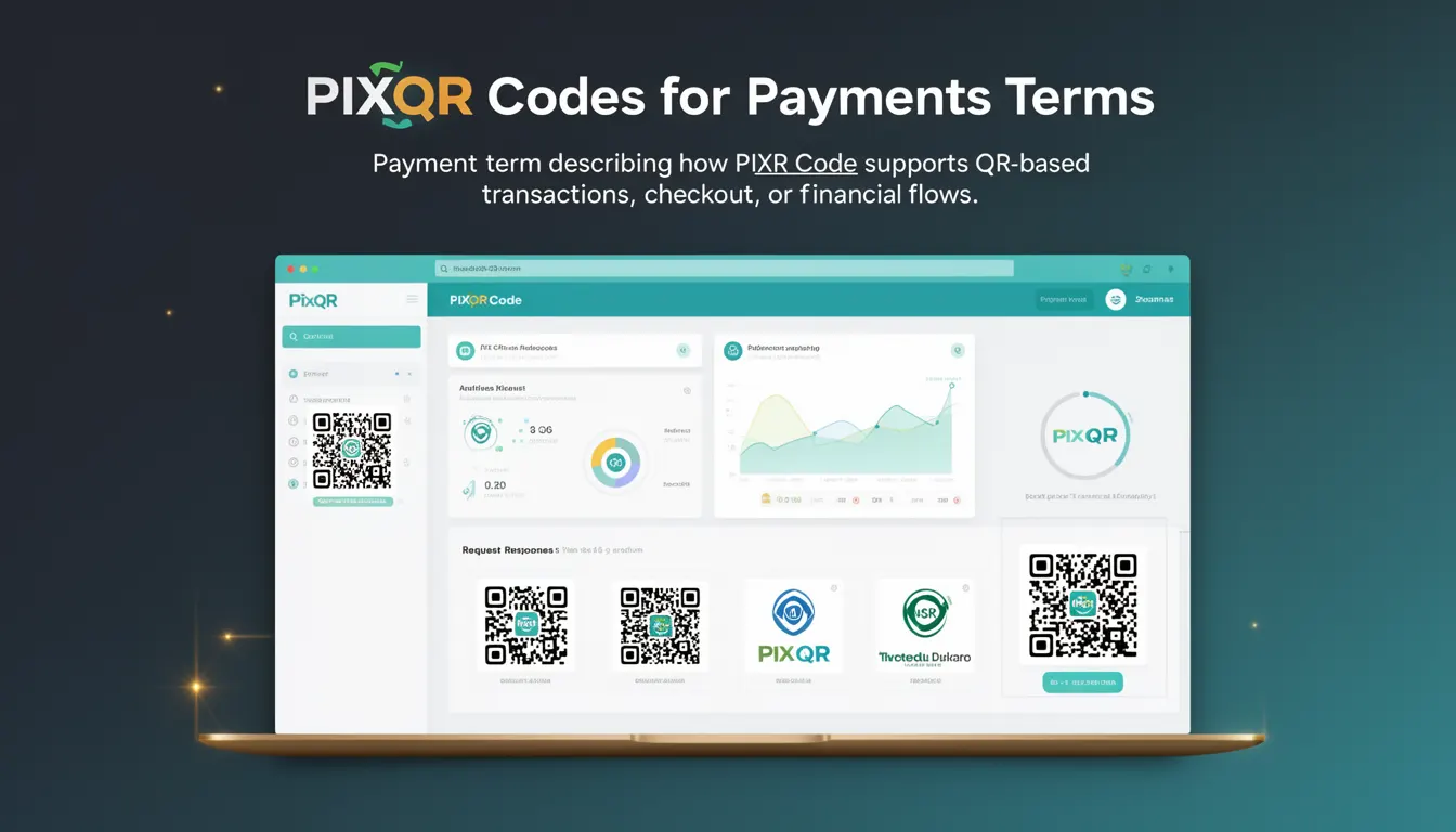 PIX QR Code - PixQR Developer Glossary PIX QR Code developer glossary illustration