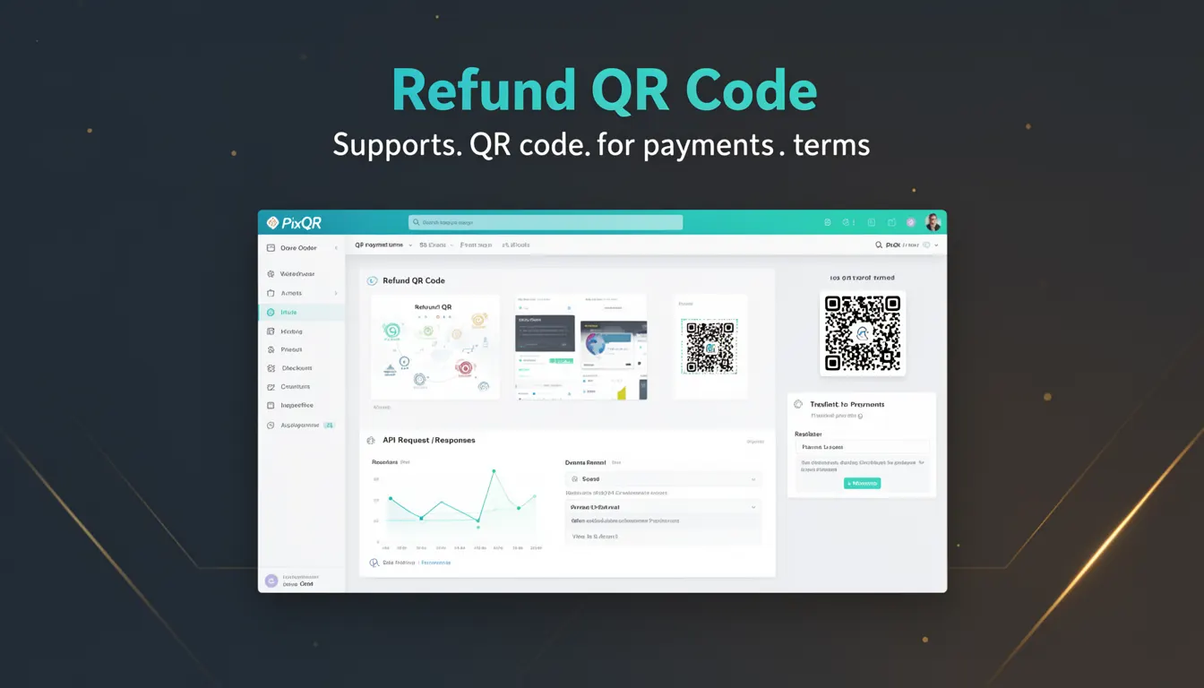 Refund QR Code developer glossary illustration