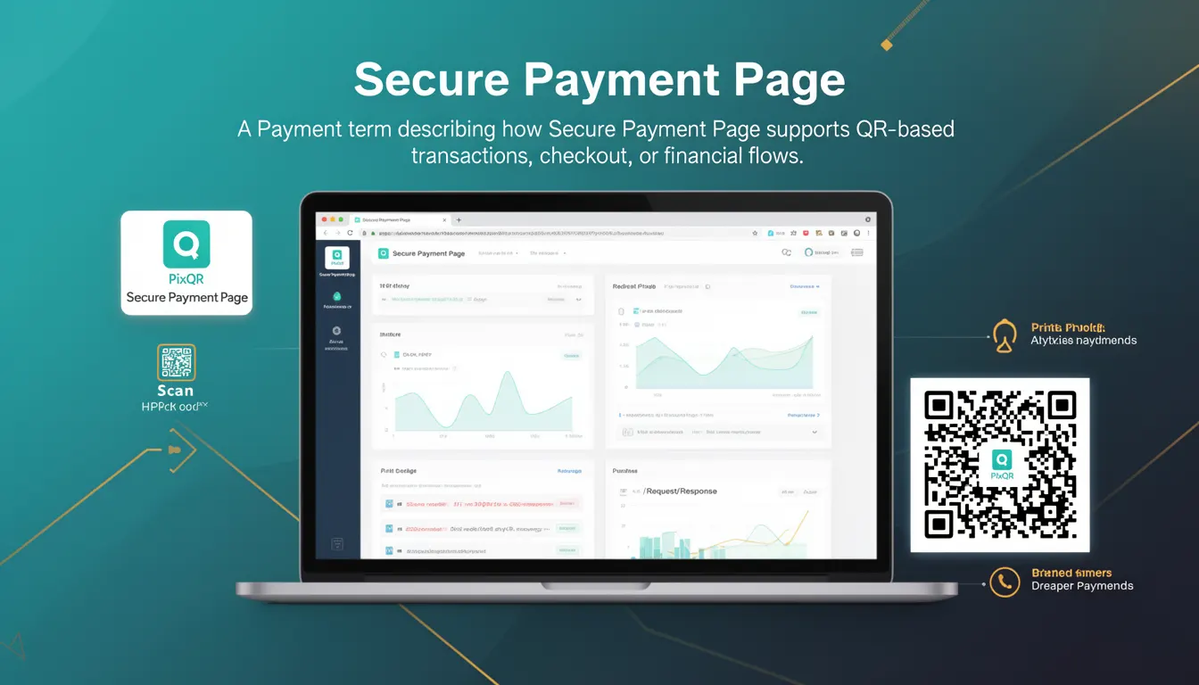 Secure Payment Page developer glossary illustration