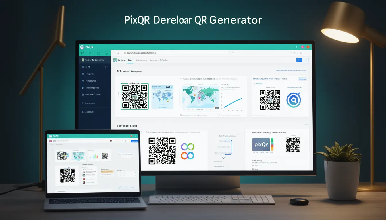 Colour QR Generator developer glossary illustration