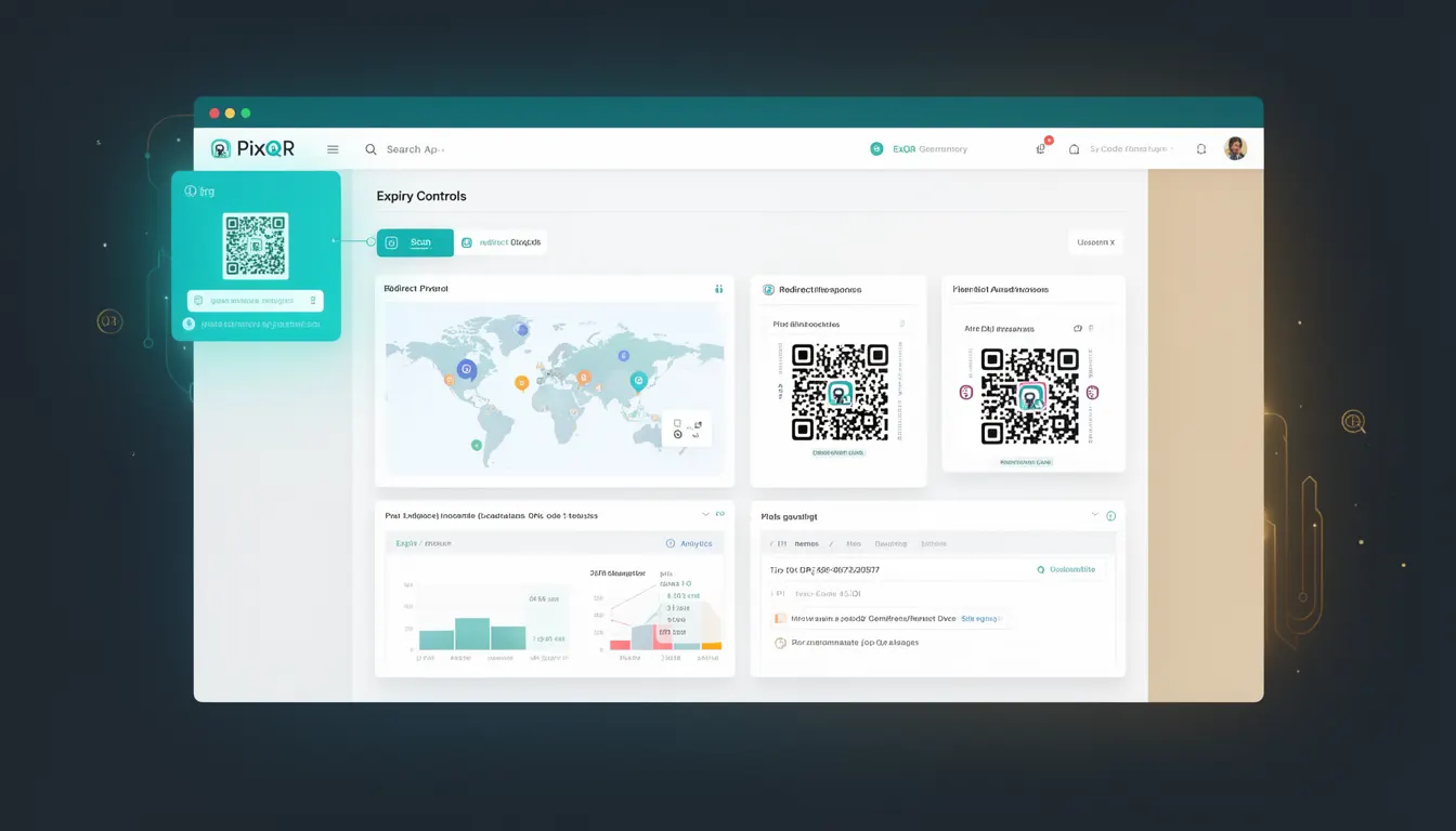 Expiry Controls - PixQR Developer Glossary Expiry Controls developer glossary illustration