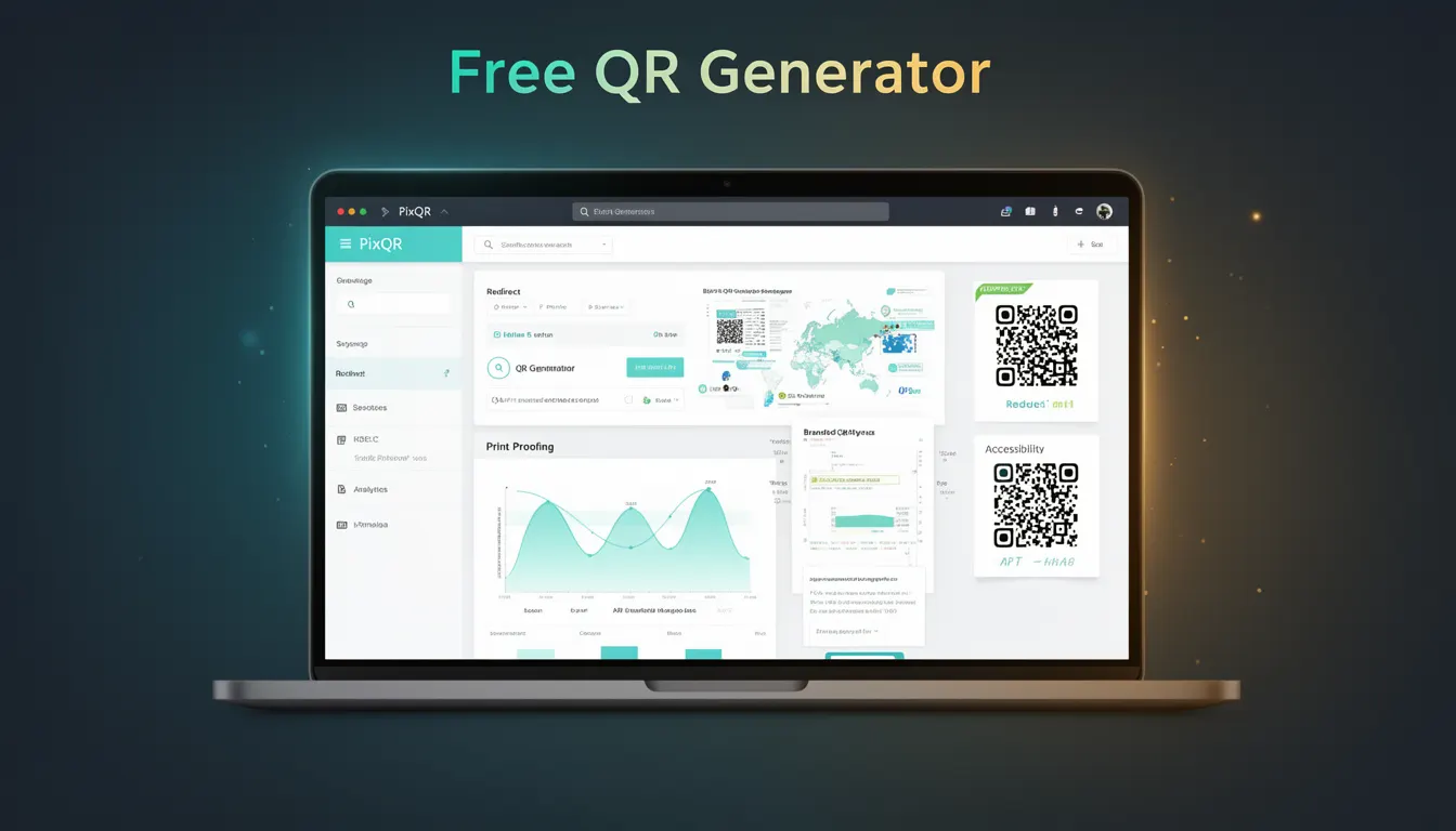 Free QR Generator developer glossary illustration