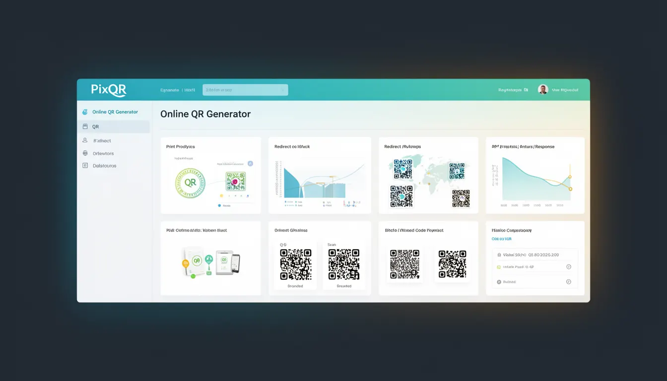 Online QR Generator developer glossary illustration