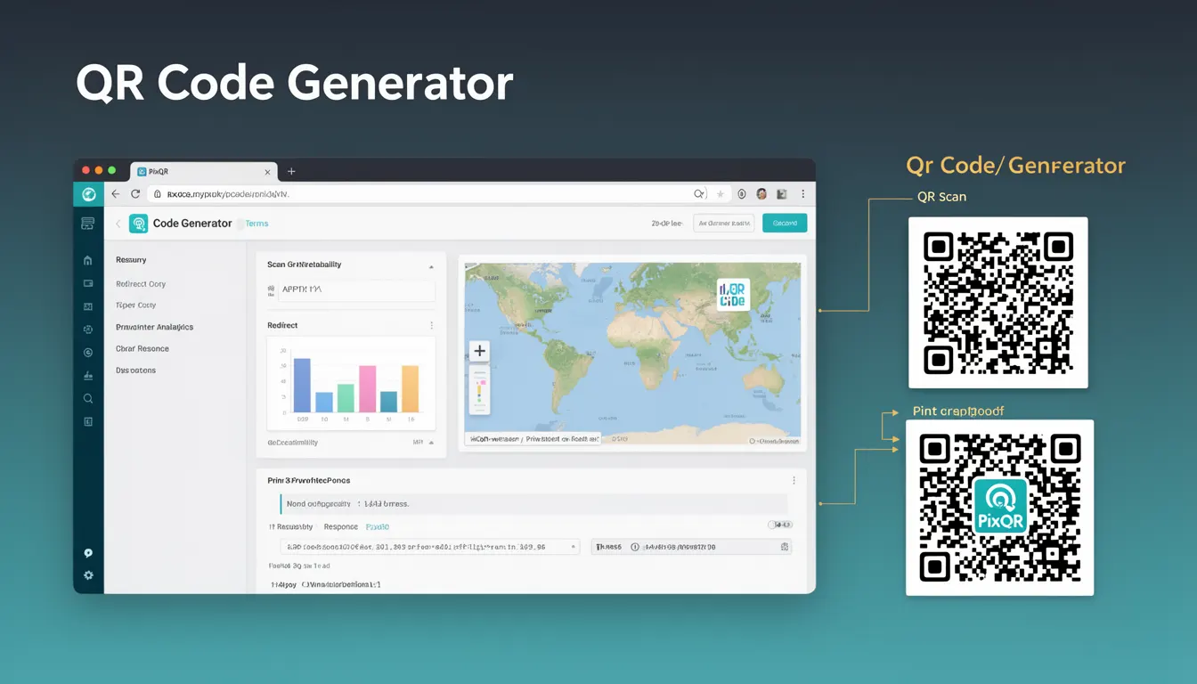 QR Code Generator developer glossary illustration