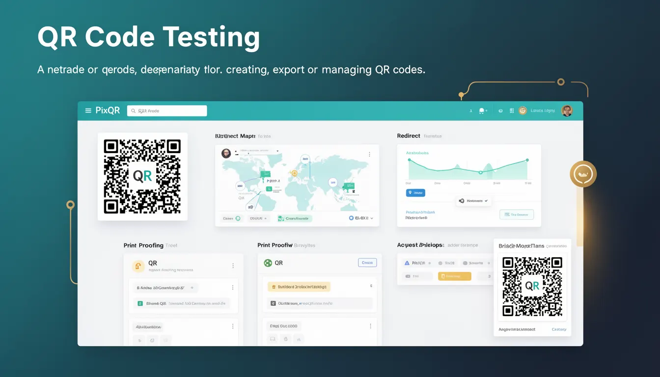 QR Code Testing - PixQR Developer Glossary QR Code Testing developer glossary illustration