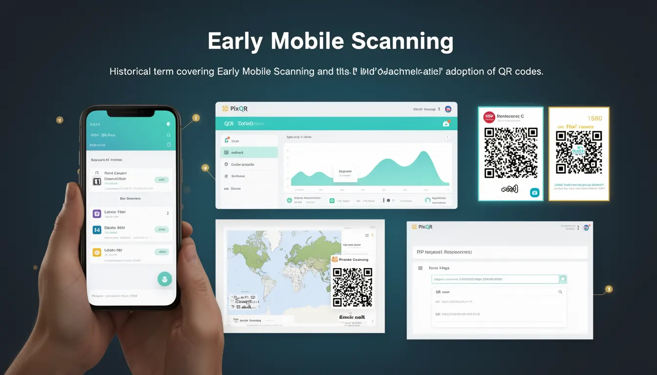 Early Mobile Scanning developer glossary illustration