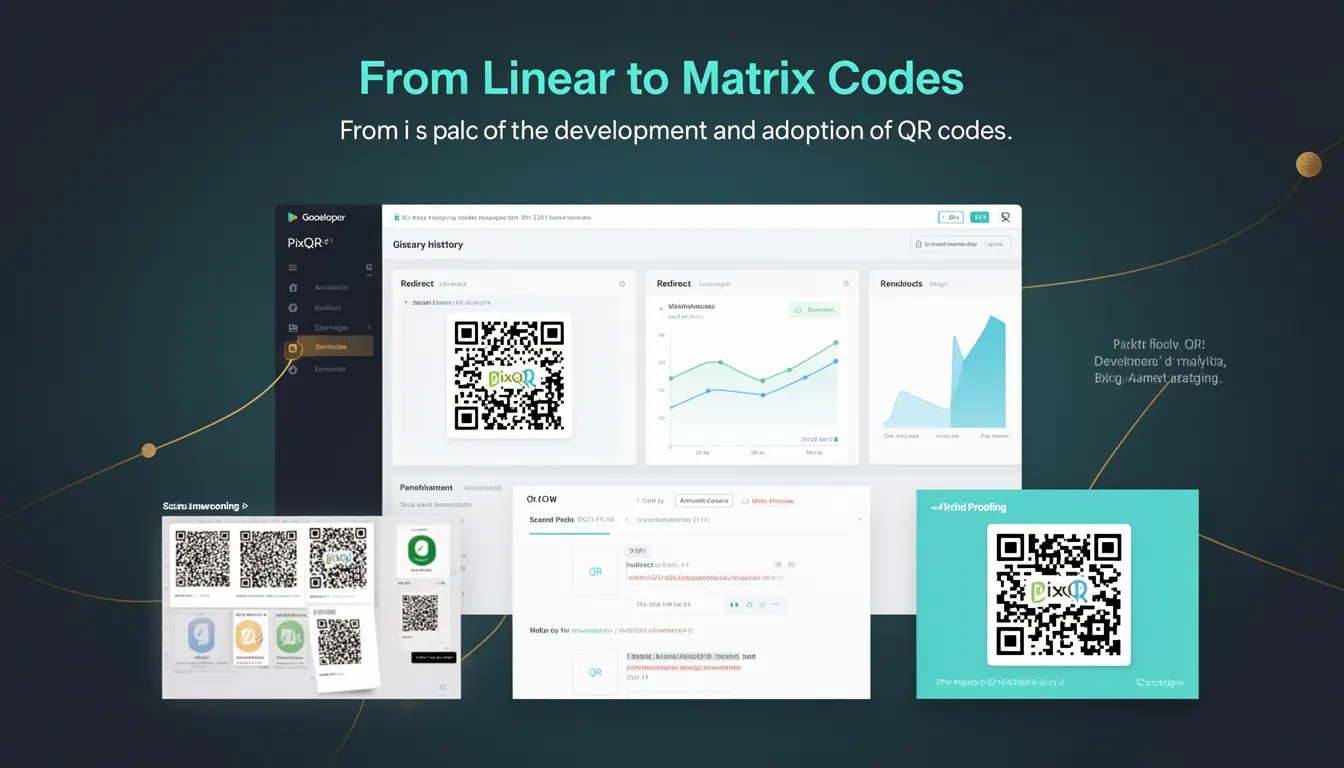 From Linear to Matrix Codes developer glossary illustration