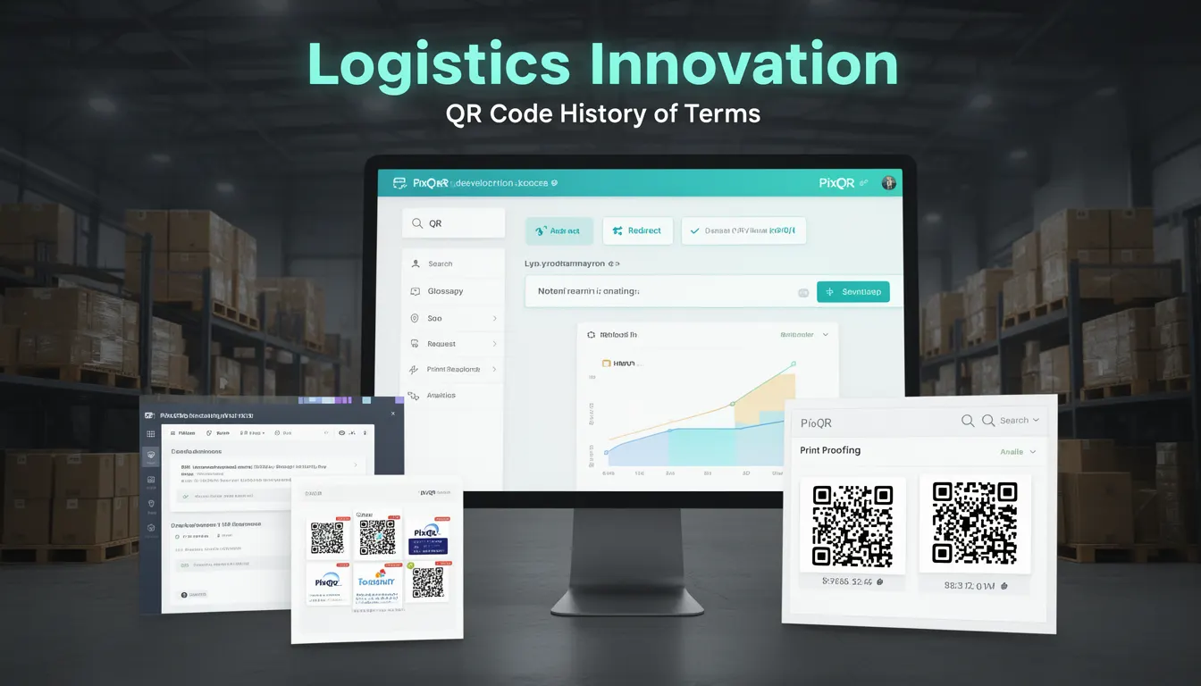 Logistics Innovation developer glossary illustration