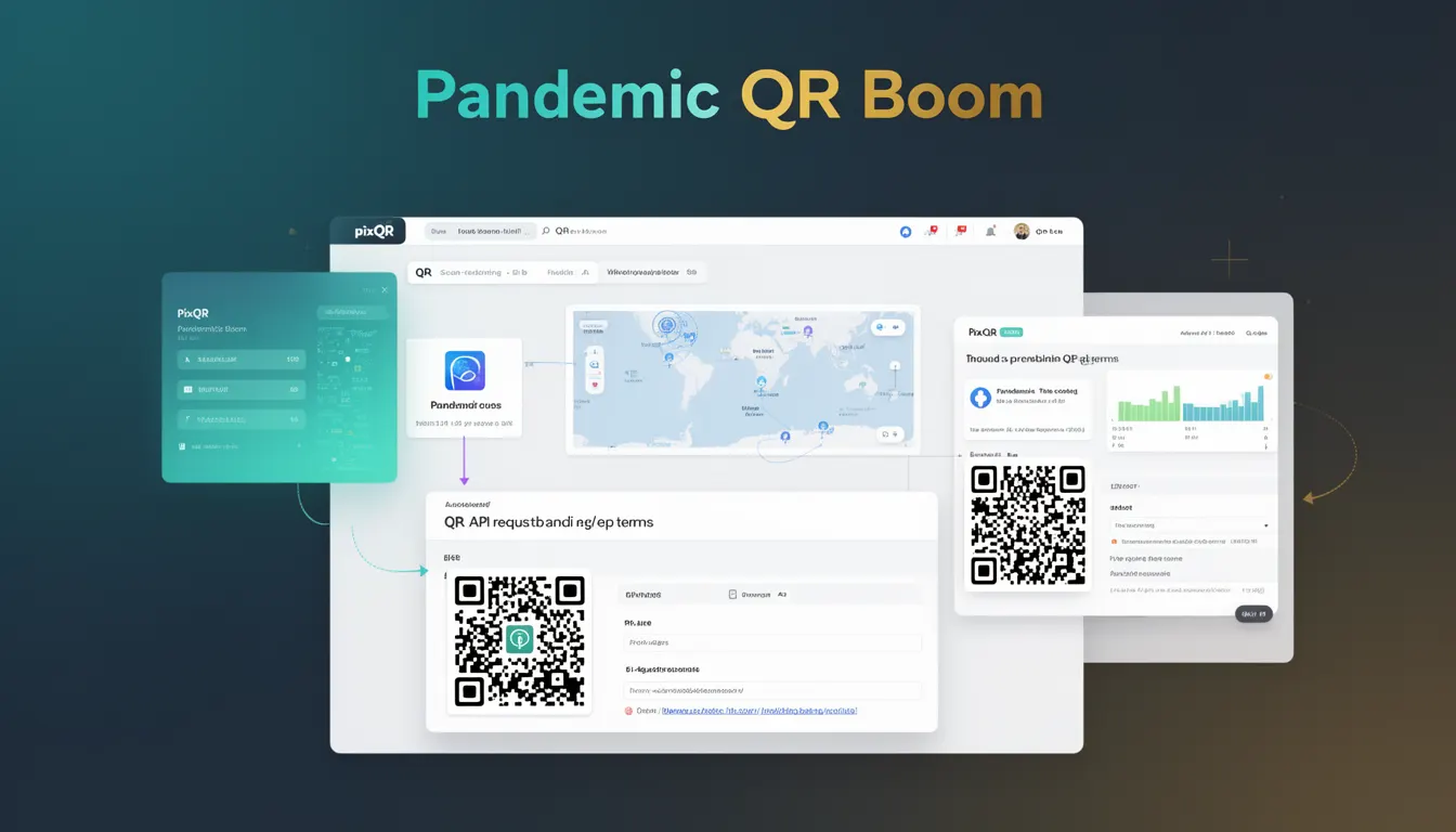 Pandemic QR Boom developer glossary illustration