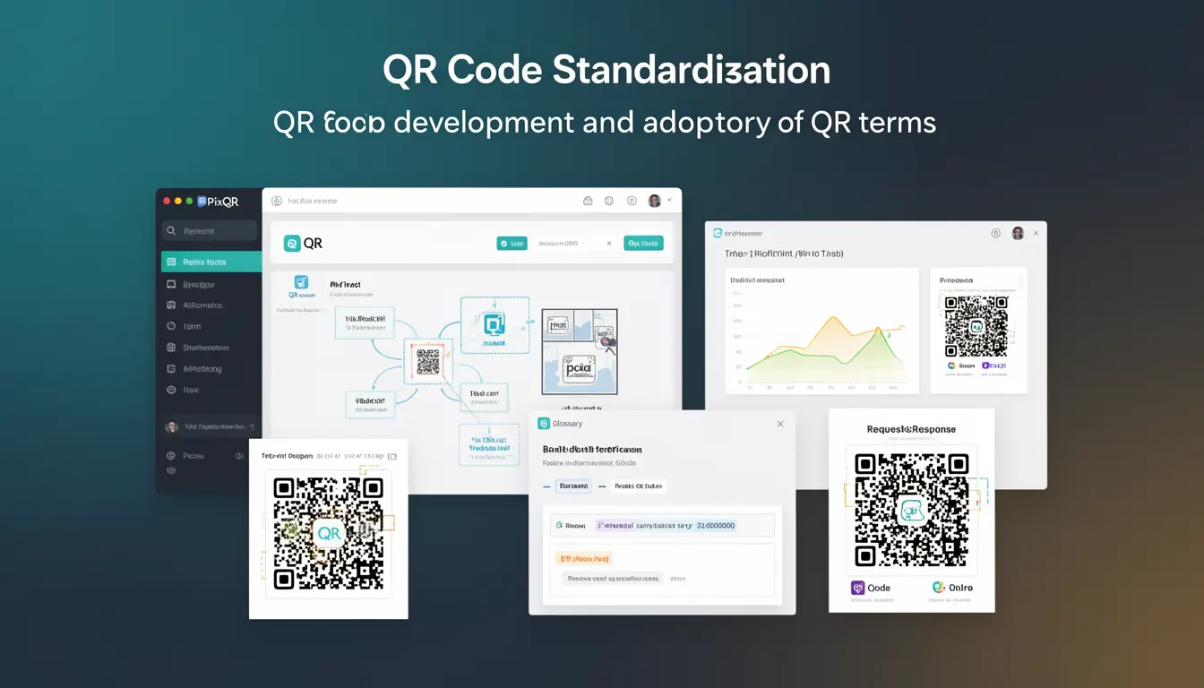 QR Code Standardisation developer glossary illustration