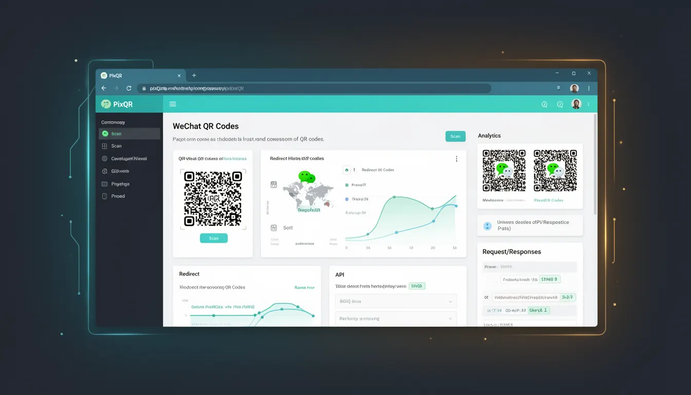 WeChat QR Codes - PixQR Developer Glossary WeChat QR Codes developer glossary illustration