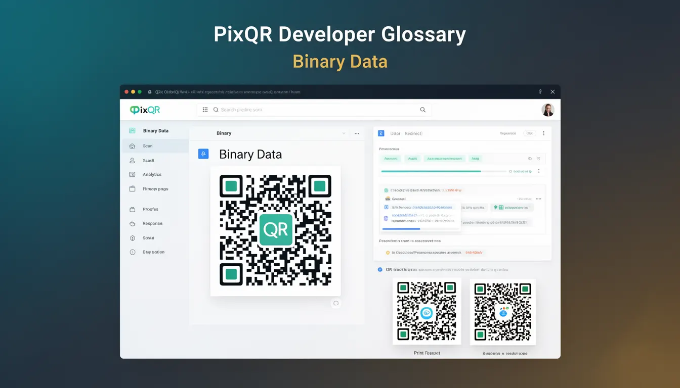 Binary Data developer glossary illustration