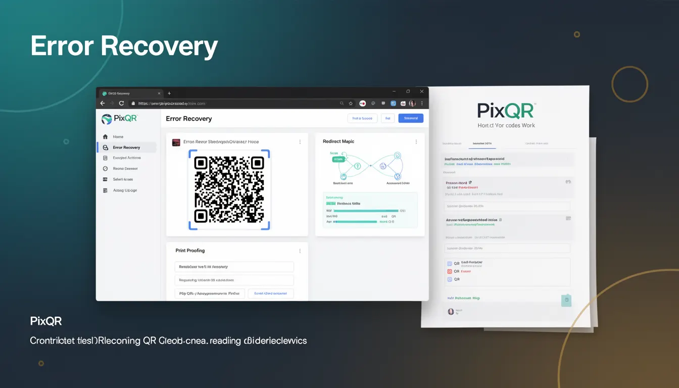 Error Recovery developer glossary illustration