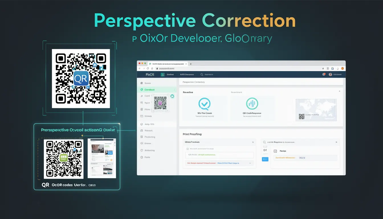 Perspective Correction developer glossary illustration