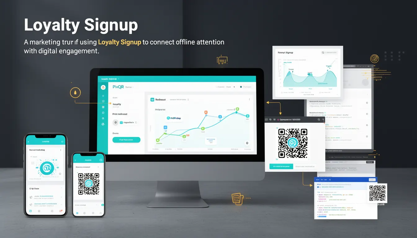 Loyalty Signup developer glossary illustration
